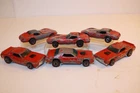 6 Vintage 1974-1975 Hot Wheels Redline Cars CORVETTE STINGRAY / FORD GRAN TORINO