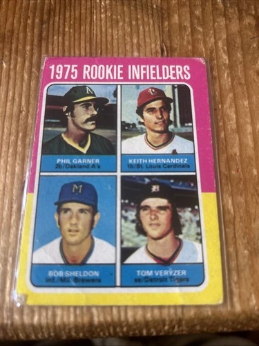 1975 TOPPS BASEBALL #623 KEITH HERNANDEZ ROOKIE RC CARDINALS 