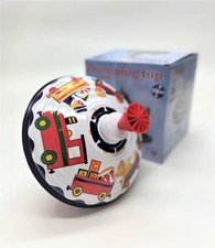 Bolz Classic Playbox Music Spinning Tin Top Toy from KsmToys The Funny Buzzin...