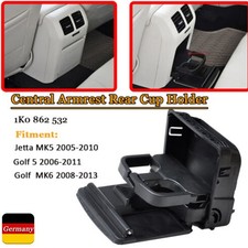 GETRÄNKEHALTER HINTEN MITTELKONSOLE MITTE für VW GOLF 5 6 GTI GTD R EOS JETTA.DE