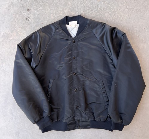 Vintage High Noon Jacket Size Medium Canadian Tour Rock Band 70s 80s Satin - Picture 2 of 8