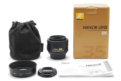 Top MINT] Nikon AF-S DX NIKKOR 35mm f/1.8 G Lens for Nikon DSLR