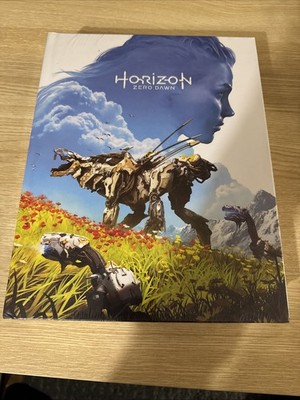Horizon Zero Dawn Collector's Edition Strategy Guide Book Hardcover with Map