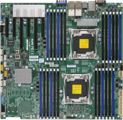 Supermicro Server Mainboard X10DRi-T4+ 1x Intel Xeon E5-2620v3 LGA 2011-3
