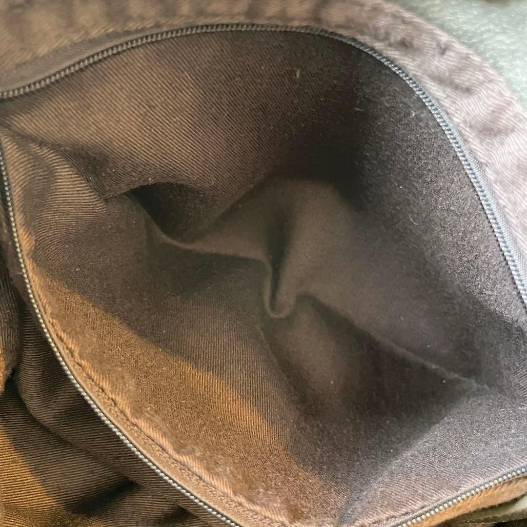 Burberry Bronze Leather Semi Shoulder Bag Drawstring Hobo Handbag Women thumbnail 16