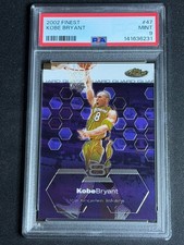 2002 Topps Finest Kobe Bryant 47 Psa 9 Mint Lakers Low Pop Goat Hof