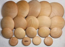 TTS Stacking pebbles Natural Wood 20 Count Sensory Play Balancing Coordination 