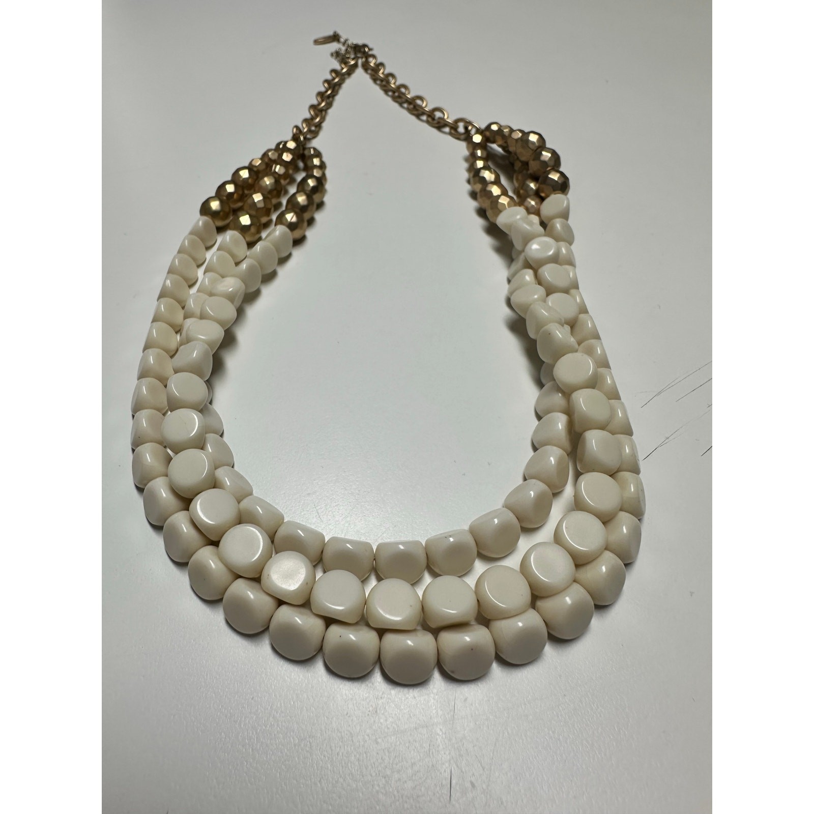 Plunder Multi-Strand Beaded Statement Necklace in… - image 2