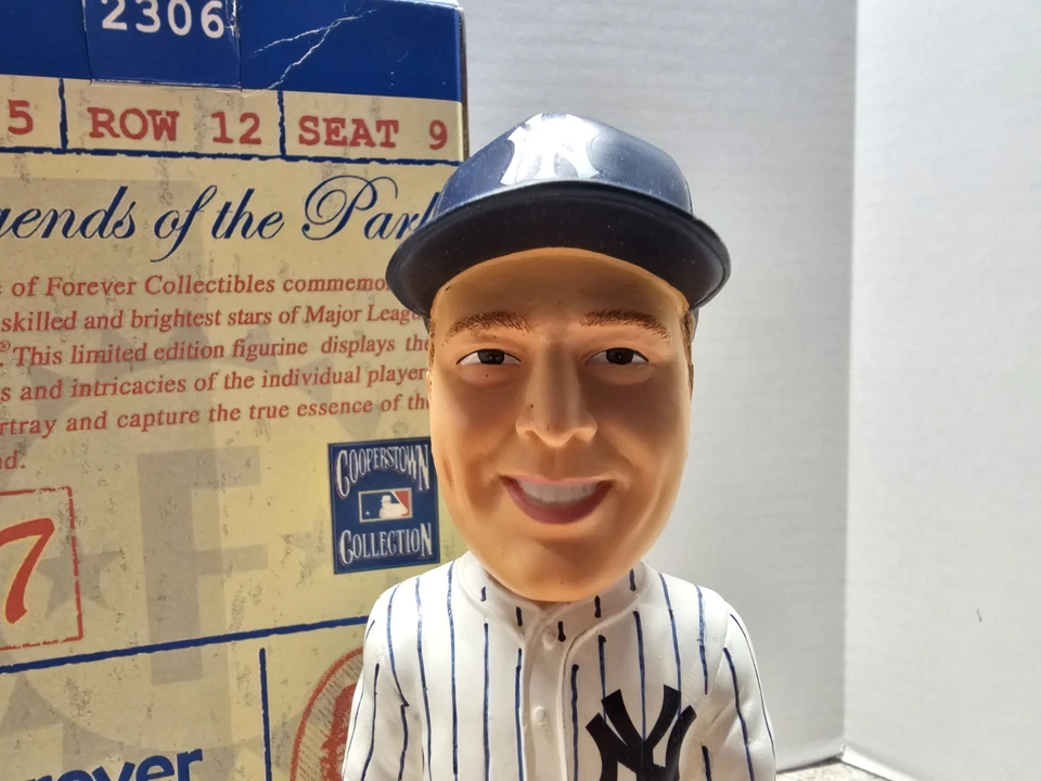 Lou Gehrig New York Yankees MLB 2003 Forever Collectibles FOCO #'d Bobblehead... Foto 2 de 4