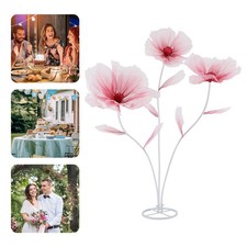 Three-headed Artificial Wedding Flowers Wedding Decorative Artificial Flowers