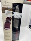 Lenox Profile Series German Steel (6) Pc. Ruby Red Knife Set With Block. New. — photo 4