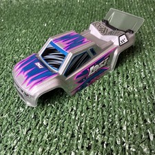 Losi Micro-T Stadium Truck Body Silver with Decals and Mount