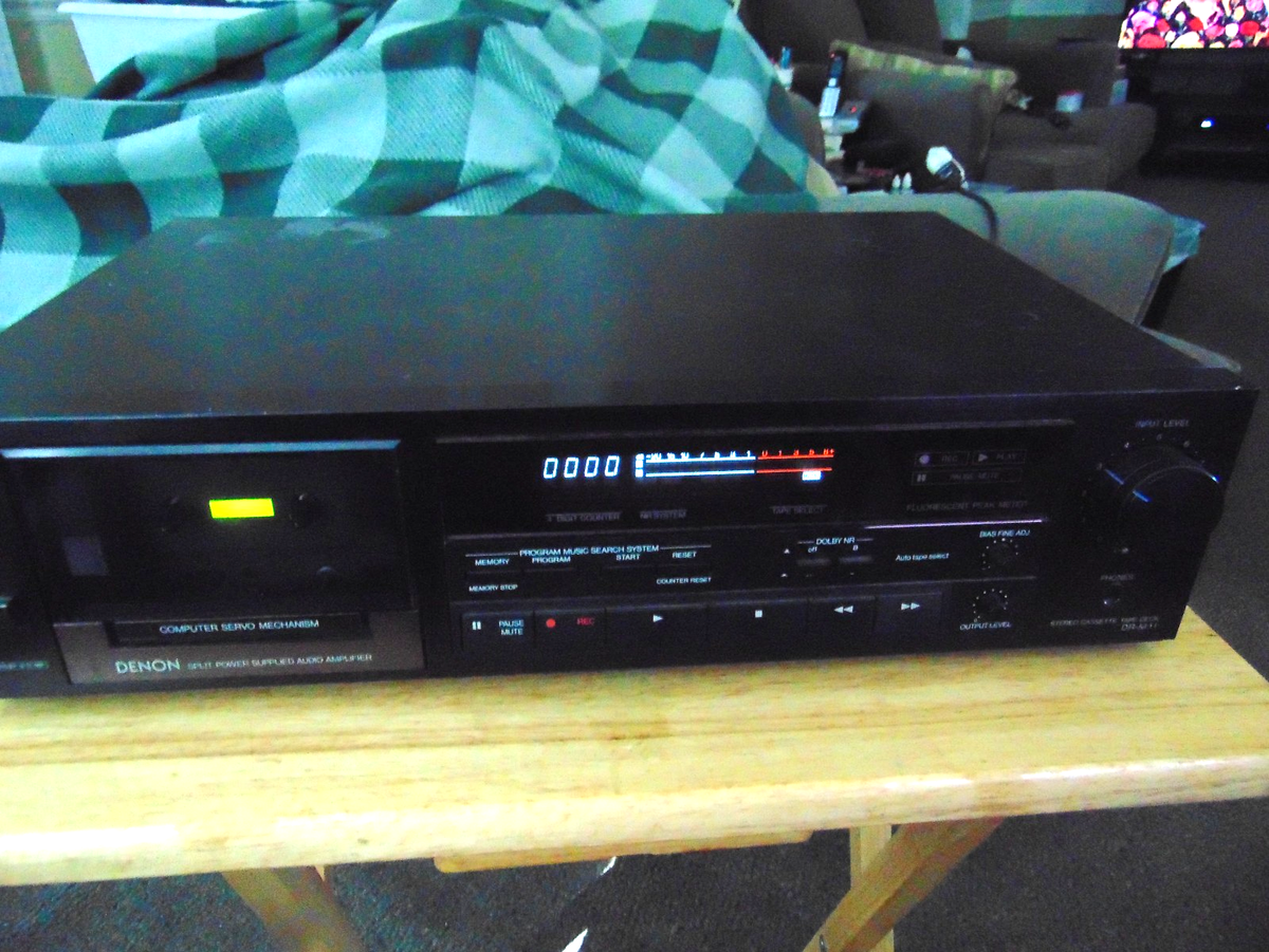 Denon Dr-m11 Home Stereo Cassette Deck Tape Player DRM11 for