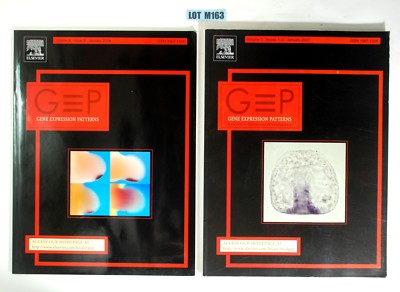 GEP  Gene Expression Patterns Magazine Science Journal 2007 2008 LOT M163
