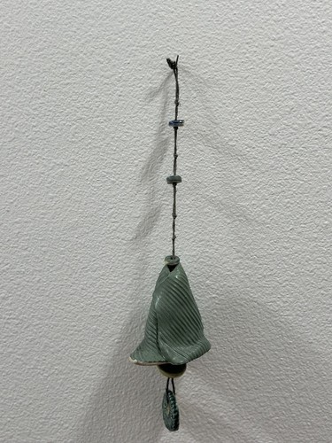 Kunstkeramik Kunsthandwerk signiert Windglockenspiel Handarbeit Kunsthandwerk gestempelt - Bild 7 von 8