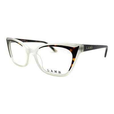 L.A.M.B - LA001 CRY 50/16/130 - CRYSTAL TORT - NEW Authentic WOMEN EYEGLASSES