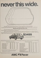 1976 Print Ad AMC American Motors Pacer with Buyer Protection Plan
