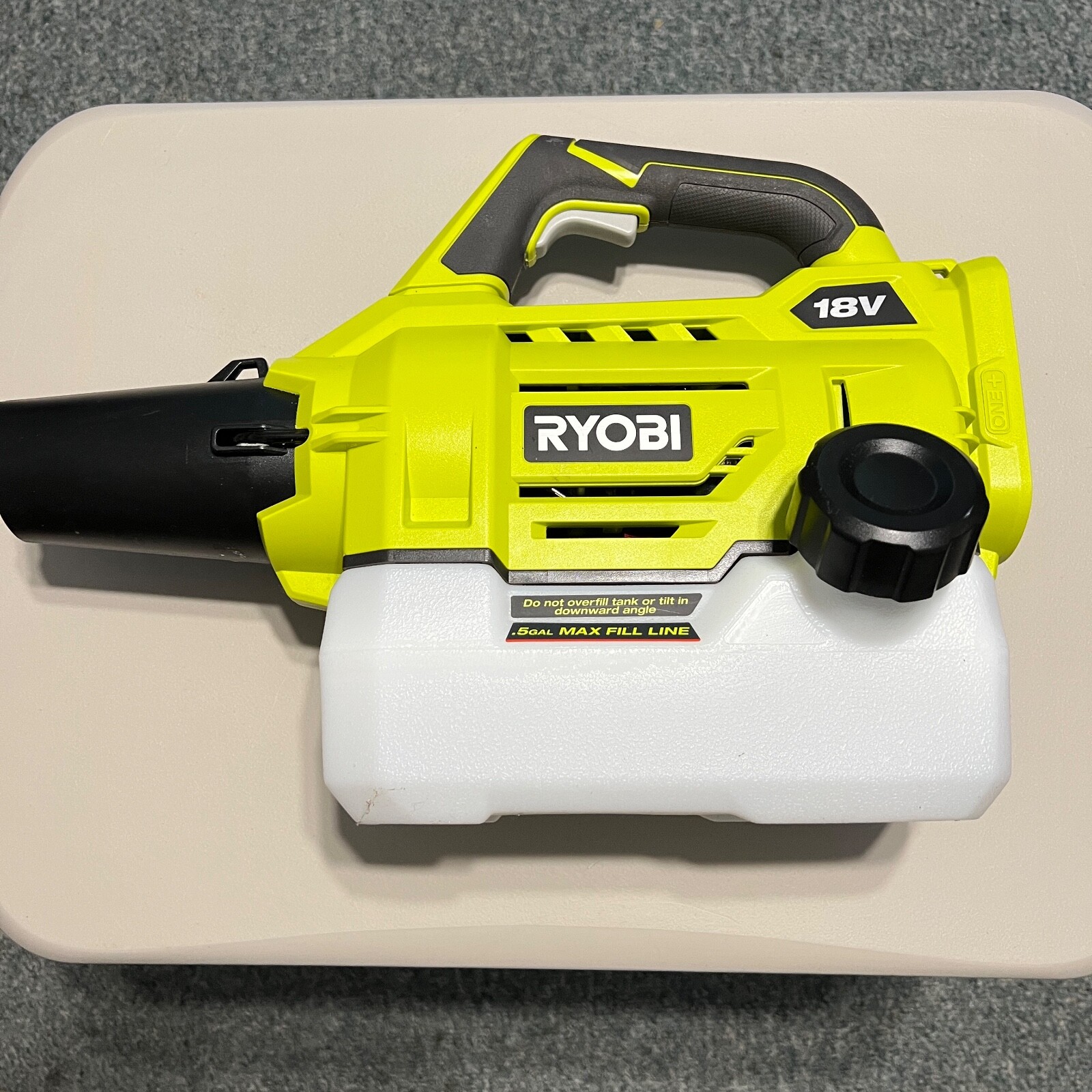 ryobi one 18 volt cordless chemical fogger/mister eBay