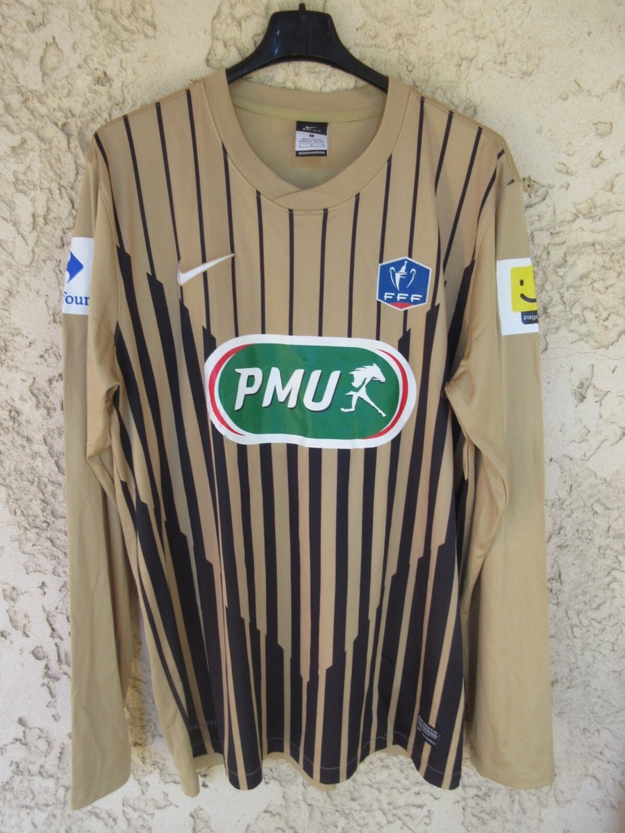 Maillot goal porté n°1 COUPE DE FRANCE NIKE PMU match worn GK