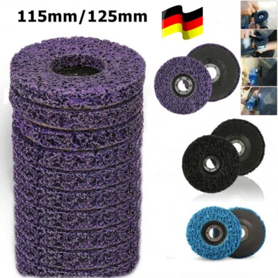 2/5/10x CSD Scheibe Lila CBS Grob-Reinigungsscheibe 115/125mm Winkelschleifer DE - Bild 1 von 4