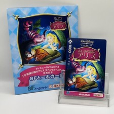 Alice au pays des merveilles SF Tobu Railway Card Passnet Anime Japon Rare F/S