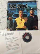 Boyz N The Hood Laserdisc Movie LD121624 Complete In Sleeve Excellent Condition