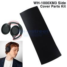 Replacement Side Cover Slider Part for Sony WH-1000XM3 Headphones Outside -Black