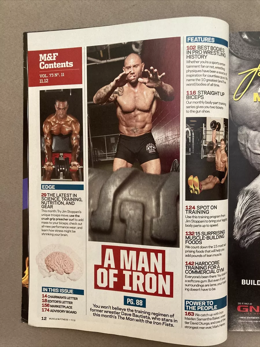 Dave Bautista's workout and diet that keep him looking great at