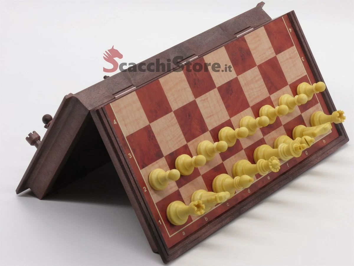 Jopassy 29 x 29 cm set di scacchi pieghevole, scacchiera