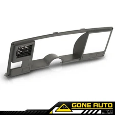 Fit For 1988-1994 Chevrolet GMC C/K Truck Gauge Cluster Dash Bezel Trim Gray 