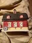 Ceramic Barn And Silo Made To Put A Light Inside — photo 4