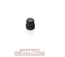 1 EMG Black Stacked Knob Set Knob Plastic Guitar / Bass Pot Knob w/ Allen Screws