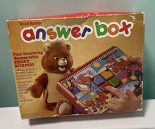 Teddy Ruxpin Answer Box Toy 1988 World of Wonder with Box Untested