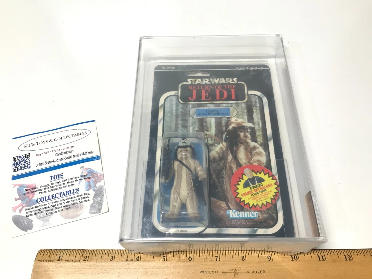 ROTJ Star Kenner Wars 0 Vintage - Figure Back 1 Card Action Carded