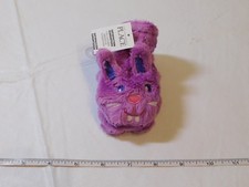 The Children's Place Girls Baby 3-6 Months Bunny Gloves Mittens Purple Soft