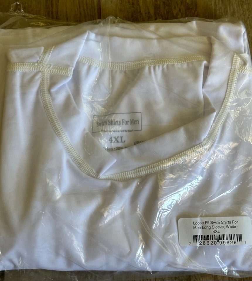 **25% DE DESCUENTO EN VENTA - Camisas de baño/protectores contra erupciones para hombre 2XL, 3XL y 4XL - Hechas en EE. UU. Foto 3 de 4