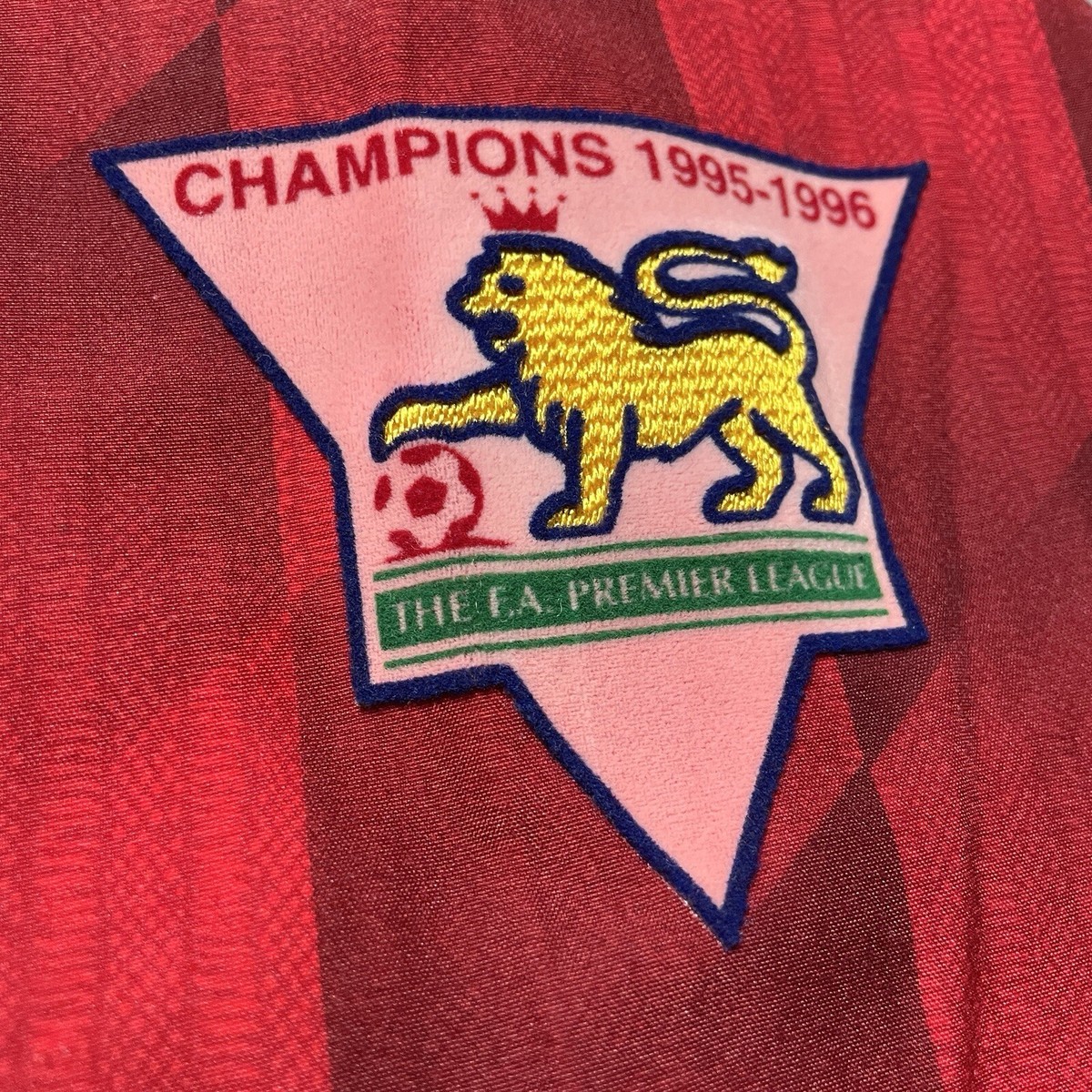 1996-98 Manchester United Home L/S Shirt Cantona #7 95/96 champion 