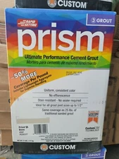 Prism Ultimate Performance Cement Grout 17 LBS Stain Resistant Grout - bone 382