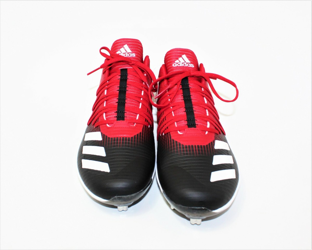 Adidas Adizero Afterburner 6 RED/BLACK Molded Baseball 