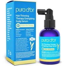 PURA D'OR Dor Hair Thinning Therapy Scalp Serum Energizing Revitalizer Treatment