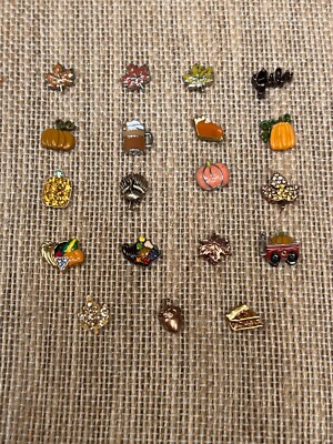 Authentic Origami Owl Fall Halloween Thanksgiving Charms New