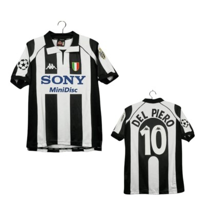 JUVENTUS FC 97-98 Home - UEFA - Football Soccer - DEL PIERO