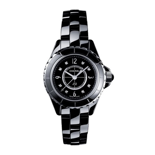 CHANEL Code Coco H5147 Black ceramic black Dial Quartz Men's