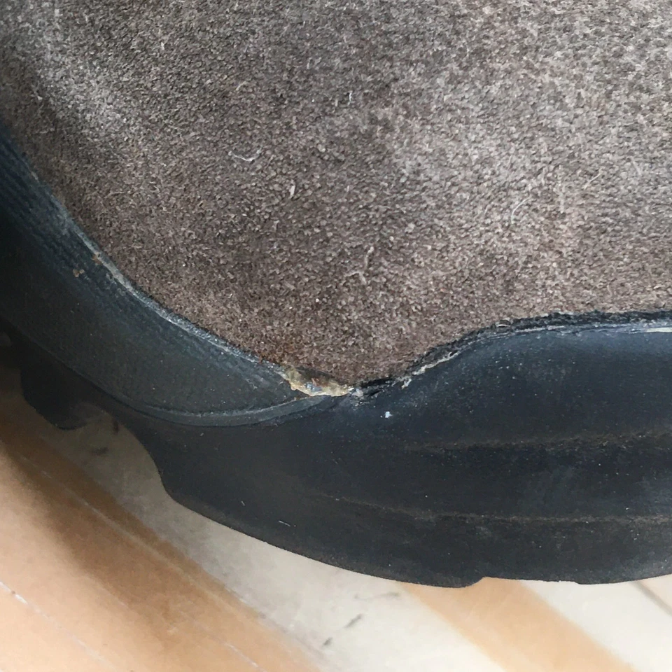 Botas Vasque Femininas 5 M Breeze Tornozelo Couro Verde Cinza Impermeável 7201 - Imagem 3 de 4