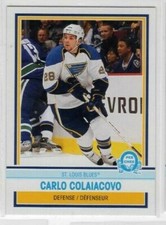 Carlo Colaiacovo 09-10 O-Pee-Chee OPC Retro #242 St. Louis Blues