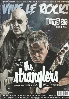 VIVE LE ROCK MAGAZINE-ISSUE 85-STRANGLERS/DISCHARGE/AMYL/SETZER/ANL