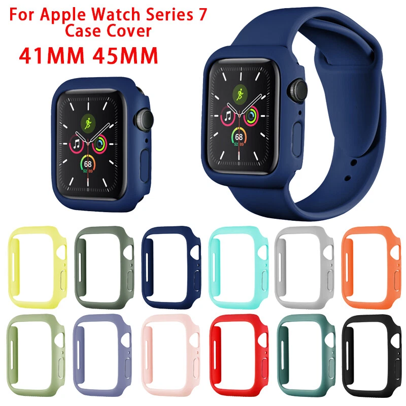 For Apple Watch Series 8 7 41/45MM PC Protect Hard Bumper