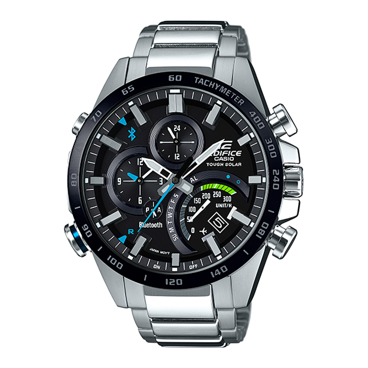 CASIO EDIFICE EQB-501XDB-1AJF TIME TRAVELER Bluetooth Solar Watch