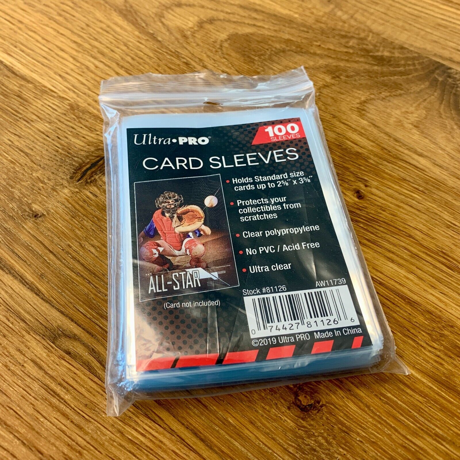 Thumbnail - Ultra Pro Sleeves - Schutzhüllen Für Match Attax, Transparent [100 -