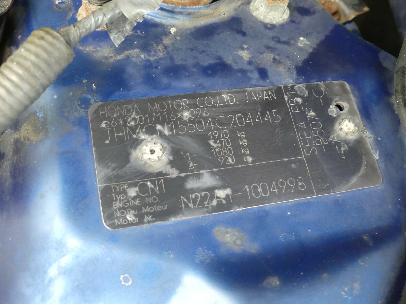 Pp td10 honda